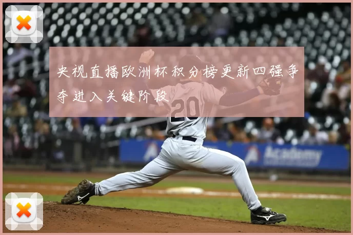 央视直播欧洲杯积分榜更新四强争夺进入关键阶段