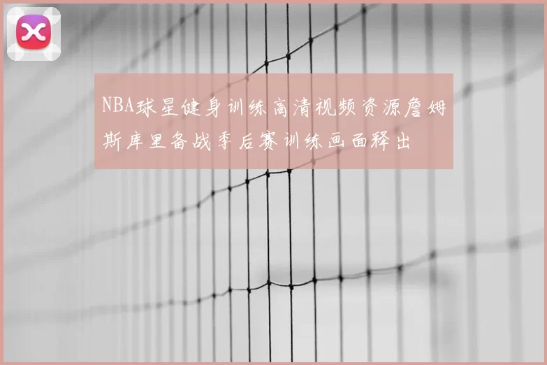 NBA球星健身训练高清视频资源詹姆斯库里备战季后赛训练画面释出